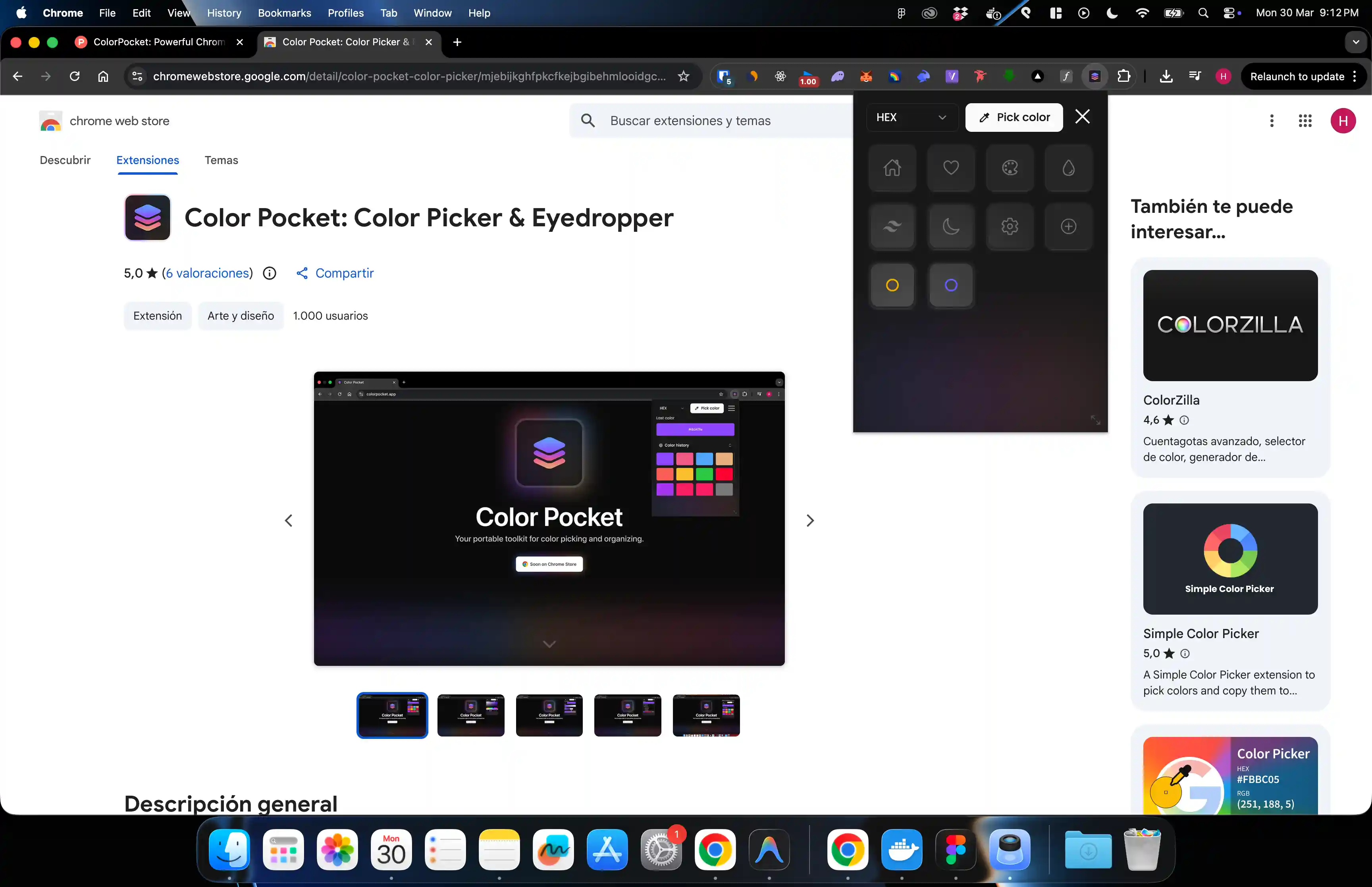 Color Pocket desktop mockup 1